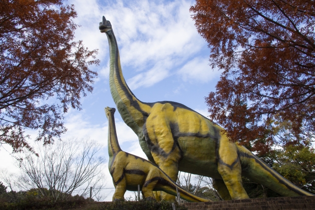 のんほいパークのブラキオサウルス